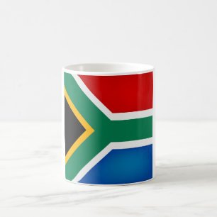 Caneca De Café Legal bandeira da África do Sul