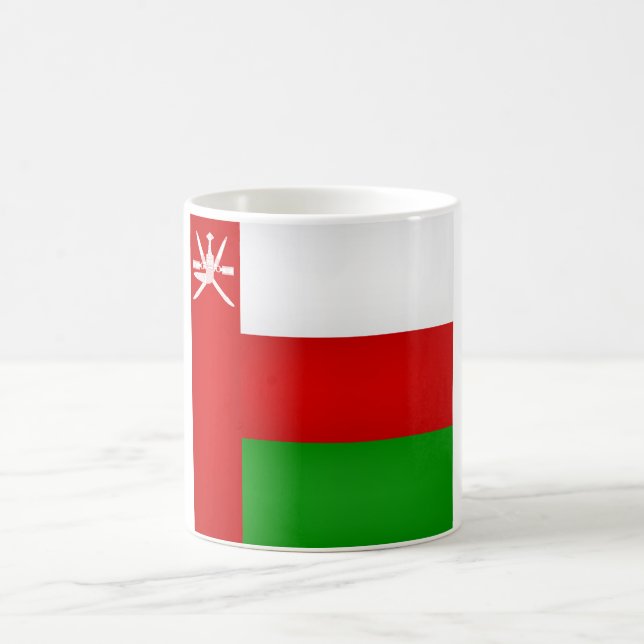 Caneca De Café Legal bandeira Omã (Centro)