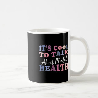 Caneca De Café Legal De Falar Sobre A Consciência Mental