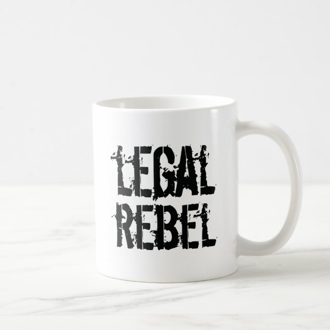 Caneca de café legal dos rebeldes (Direita)