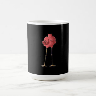 Caneca De Café Legal Flamingo Halloween Sem Cabeça