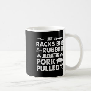Caneca De Café Legal Grelha Para Homens Mulheres Pork Rub Smoking
