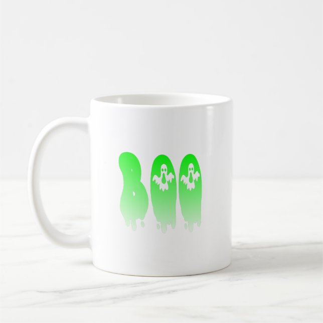 Caneca De Café Legal Halloween Boo - Estilo de Sip (Esquerda)