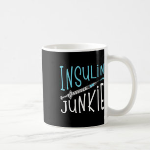 Caneca De Café Legal Insulin Junkie Diabetes Me Dão Conhecimento