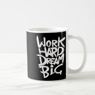 Caneca De Café Legal Sonho Grande Gráfico Motivacional Cita Ditos