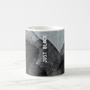 Caneca De Café Legal, única pintura negra moderna design de arte