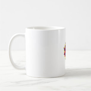 Caneca De Café Legal Unicórnio com Super Herói Costume Cape Long 