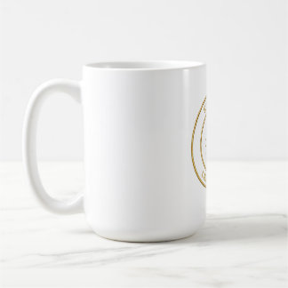 Caneca de Café Legend Club Lion Crown - Luxo Doura