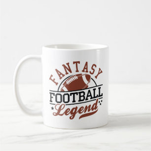 Caneca De Café Legenda de futebol fantasia