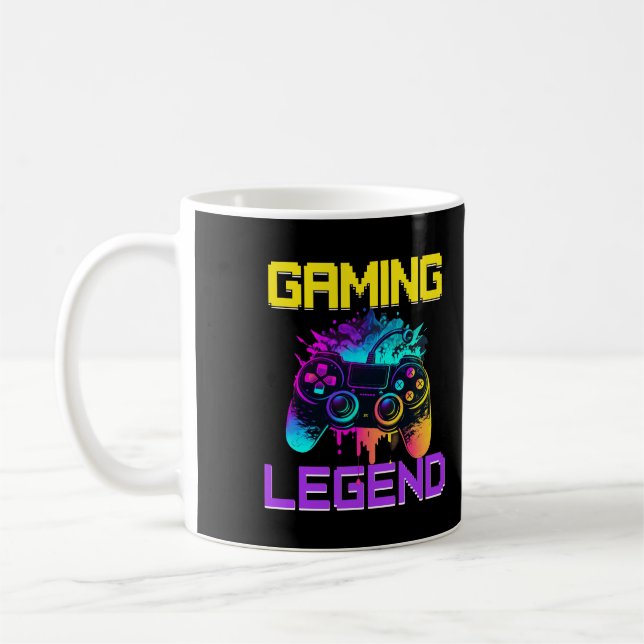 Caneca De Café Legenda de jogos (Esquerda)