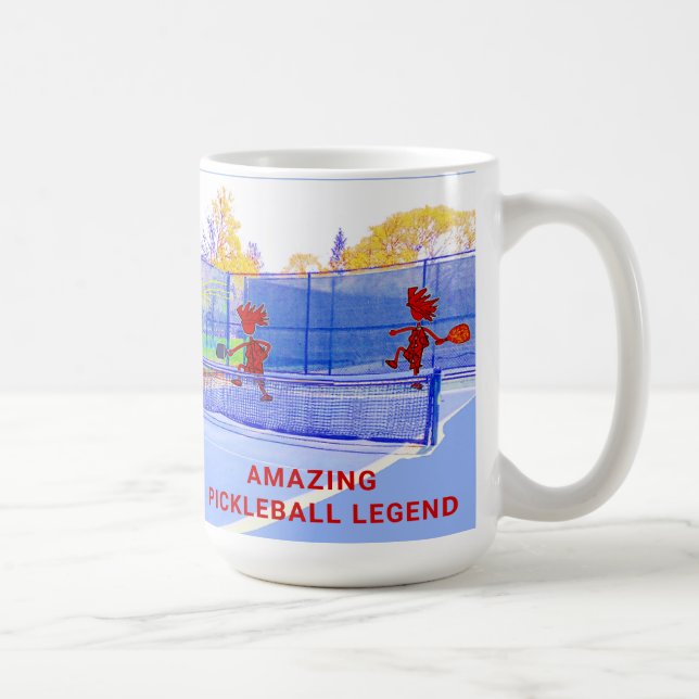 CANECA DE CAFÉ LEGENDA PICKLEBALL - PERSONALIZAR (Direita)