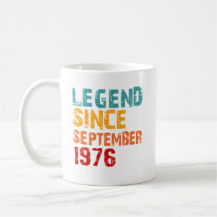 Caneca De Café Legenda Presentes de Aniversário de 50 anos para H
