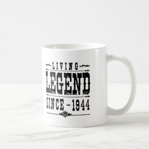 Caneca De Café Legenda viva desde 1944