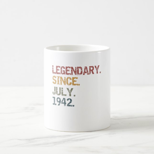 Caneca De Café Legendário desde julho de 1942 (Centro)