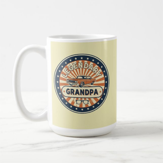 Caneca De Café legendary grandpa (Esquerda)