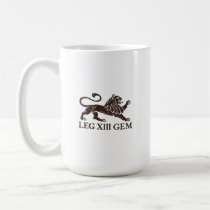 Caneca De Café Legio XIII Gemina Leão História Romana