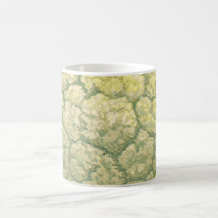 Caneca De Café Legumes Vegetais Comida Antiga Couve-Flor