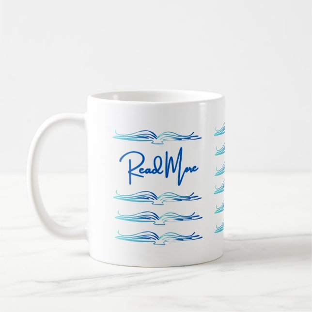 Caneca De Café Leia Mais (Esquerda)