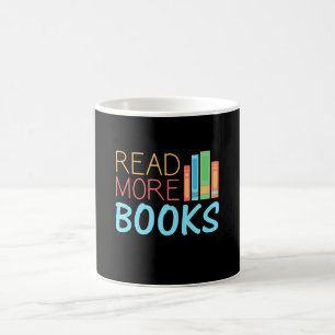 Caneca De Café Leia Mais Livros