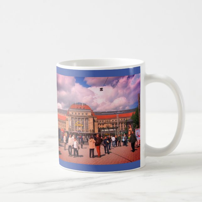 Caneca De Café Leipzig Hauptbahnhof (Direita)