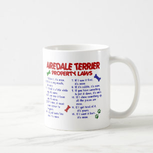 Caneca De Café Leis 2 da propriedade de AIREDALE TERRIER