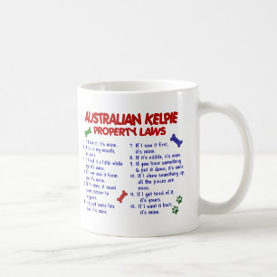 Caneca De Café Leis AUSTRALIANAS 2 da propriedade do KELPIE