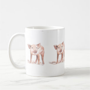 Caneca De Café Leitão-bebê Porca-porco Fazenda