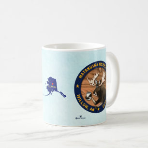 Caneca De Café Leite de Alce Matanuska