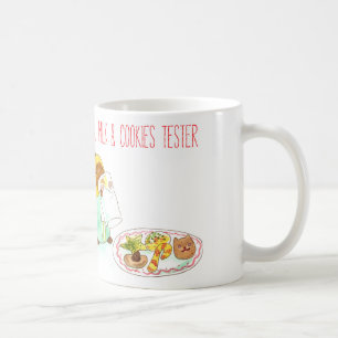 Caneca De Café Leite Oficial e Cookies Tester