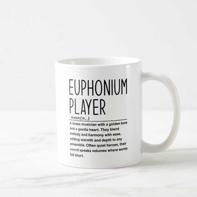 Caneca De Café Leitor de Eufonio (Direita)