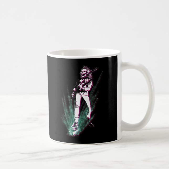 Caneca De Café Leitor de Violão de Metal Pesado (Direita)