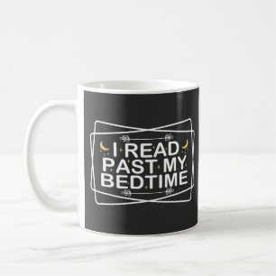 Caneca De Café Leitor, eu leio até passar a hora de dormir, Citaç