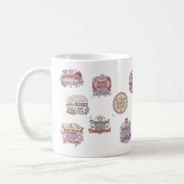 Caneca De Café Leitores de Livros de Romantasia