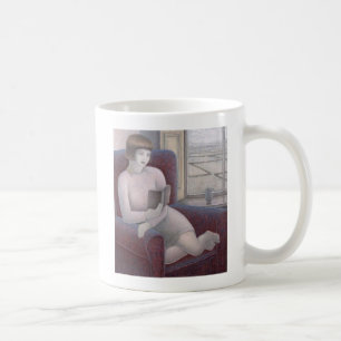 Caneca De Café Leitura da menina na poltrona 2009
