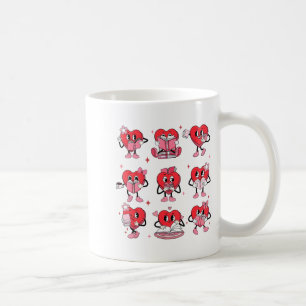Caneca De Café Leitura Divertida Coração Livro Dia dos Namorados
