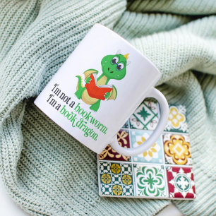 Caneca De Café Leitura Engraçada de Livros - Bookworms