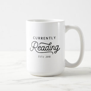 Caneca De Café Leitura Estabelecida Em 2018