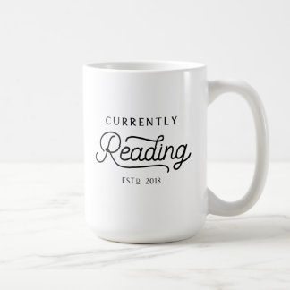Caneca De Café Leitura Estabelecida Em 2018