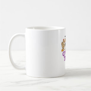 Caneca De Café Leitura fantasma na Biblioteca Cozy Halloween Clas