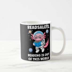 Caneca De Café Leitura Readsalotl é fora deste mundo manga longa