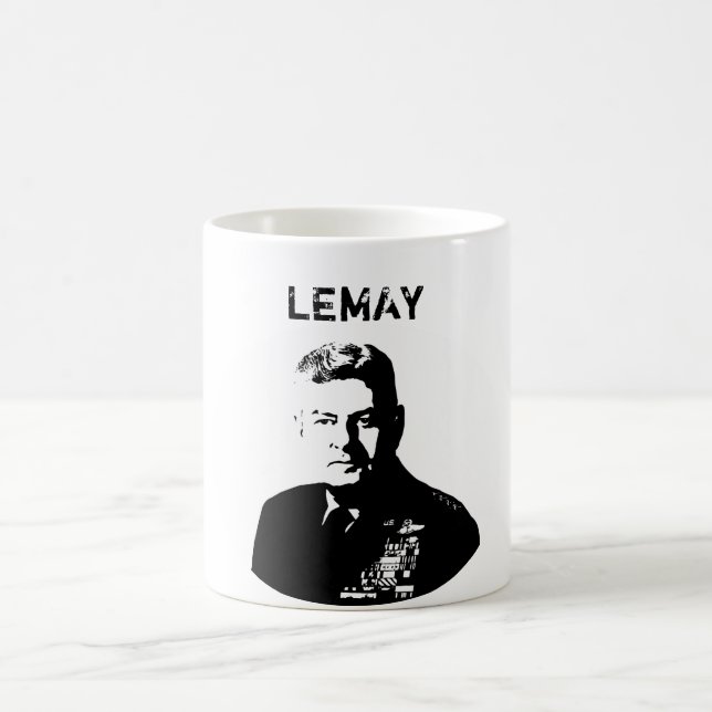 Caneca De Café Lemay -- Preto e branco (Centro)