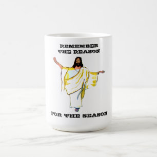 CANECA DE CAFÉ LEMBA-SE DO MOTIVO, PELA ÉPOCA,JESUS