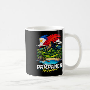 Caneca De Café Lembrança da Bandeira Filipina Pampanga Filipinas