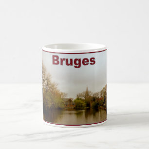 Caneca De Café Lembrança de Bruges