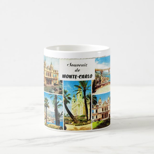 Caneca De Café Lembrança de Monte - Carlo (Centro)