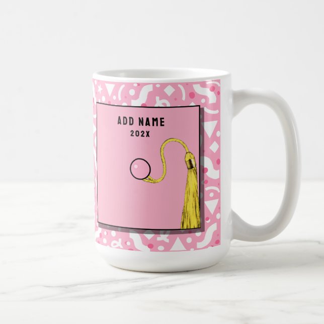 Caneca De Café Lembrança Personalizada de Formatura (Direita)