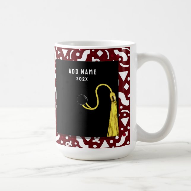 Caneca De Café Lembrança Personalizada de Formatura (Direita)
