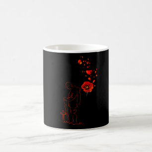 Caneca De Café Lembrança - Poppy, para não esquecer o Canadá