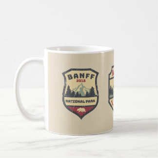 Caneca De Café Lembranças canadenses de Banff do parque nacional