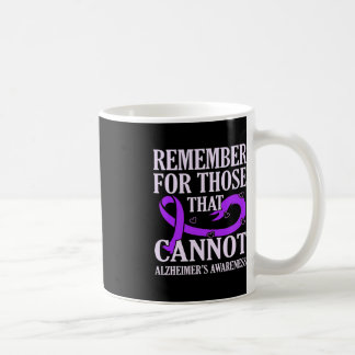 Caneca De Café Lembre-se daqueles que não conseguem o Alzheimer A